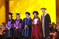 Prof Chair Sek Ying (middle) shares in the Award (Photo courtesy of The Nethersole School of Nursing)